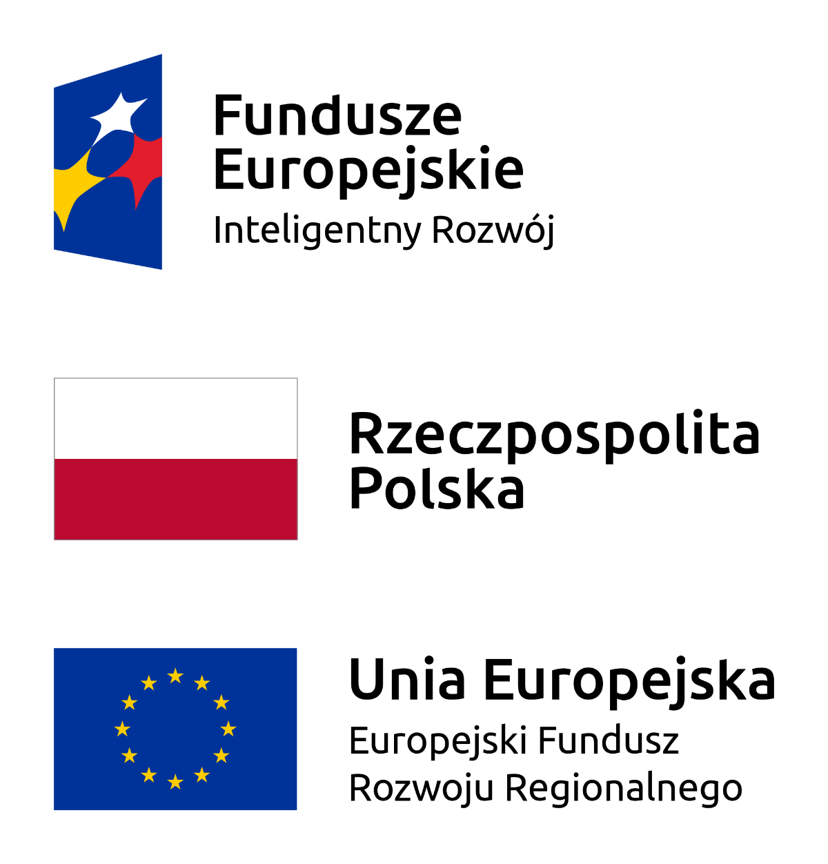 Fundusze Europejskie Inteligentny Rozwój, Rzeczpospolita Polska, Unia Europejska Europejski Fundusz Rozwoju Regionalnego